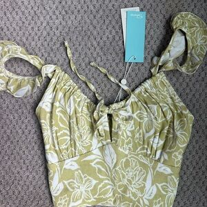 NWT Shore Clothing St Lucia Top and Bottom Set Size XS/S